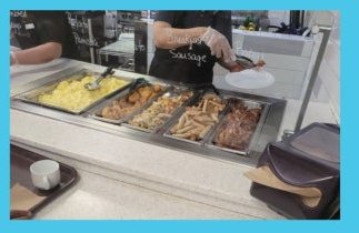 뷔페 식사