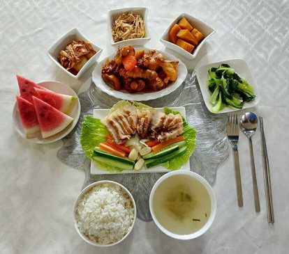 균형 잡힌 하루 3끼 식사
